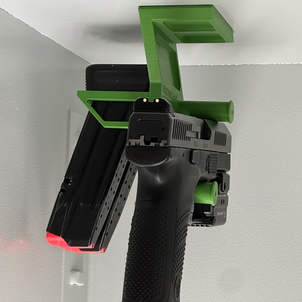 Wieszak na pistolet OR i dwa magazynki - Sniper Grey - obrazek 2